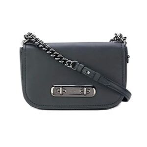 NWOT Coach Modern Contemporary Quiet Luxury Glam Leather Swagger Crossbody Bag